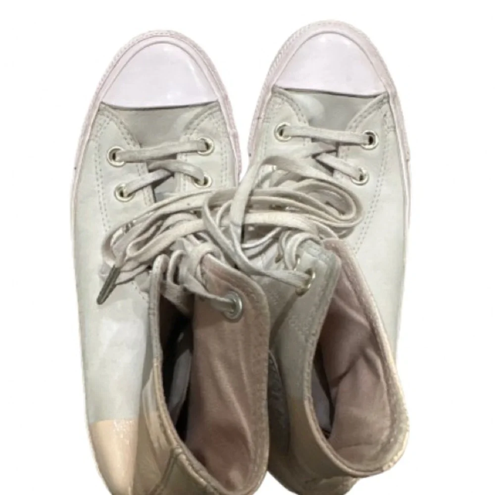 Converse Women's Light Pink Two Tone High-Top Sneakers Special Edition